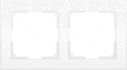 Рамка на 2 поста (белый) W0022301 Werkel